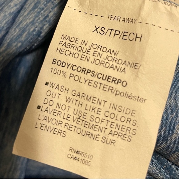 Under Armour UA Velocity Word Mark Blue Hoodie Size XS - Picture 10 of 12